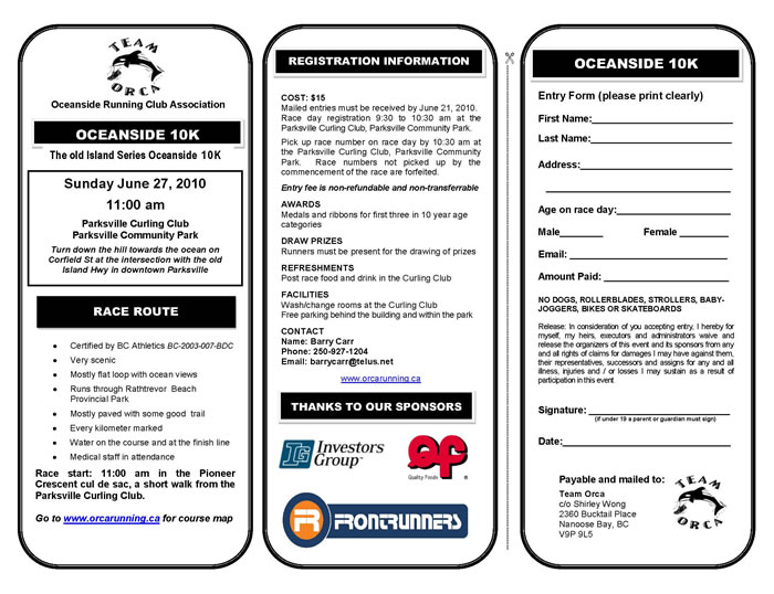 Click image for Oceanside 10K entry form.