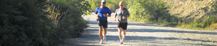 Harvey and Bruce power over the gravel