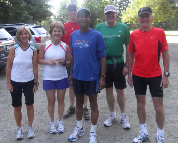 Left to right: Donna, Denise, Dave, Bala, Phil and Chris.