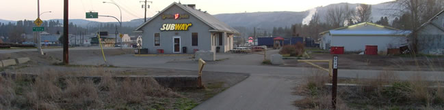 KVR Princeton Train Station Today - View the 1915 version of teh same building above. 