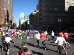 Manhattan 1st Avenue Crowds