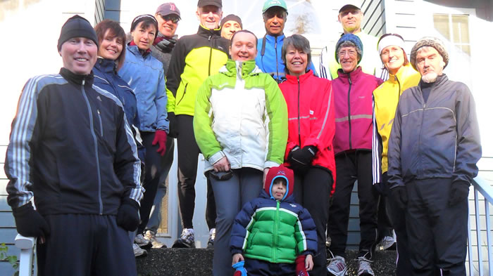 Ladysmith Striders New Year's Day Run 2011