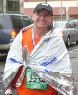 Portland Marathon 2008 - Finishing Time 3:42:48