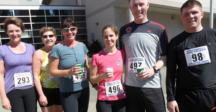 Ladysmith Strider Recover After Sooke River 10K